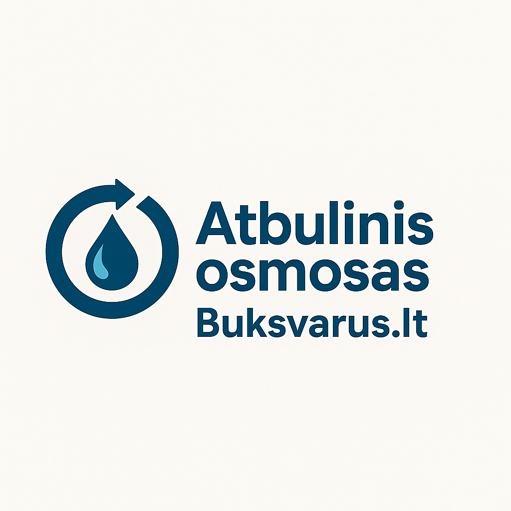 Kaip veikia atvirkštinio osmoso filtrai